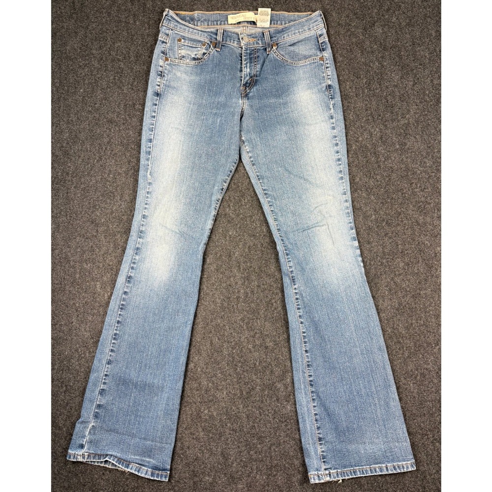 Y2K Levis Nouveau 515 Bootcut Jeans Light Wash Denim Size 8L 30x33